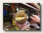 Denuding a Durian. IMG_4927